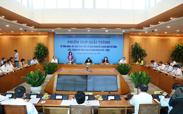 Khai mạc phiên họp giải trình của Thường trực HĐND Thành phố về về tình hình, kết quả thực hiện và giải ngân kế hoạch đầu tư công